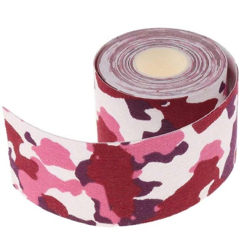 Strauss Kinesiology Sports Tape,  Camo Pink  5 m 