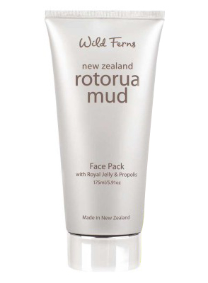 Wild Ferns New Zealand Rotorua Mud Face Pack with Royal Jelly & Propolis,  175 ml  for All Skin Types 