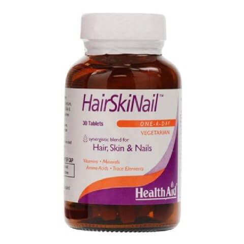 HealthAid HairSkiNail, Unflavoured 30 tablet(s) HealthAid HairSkiNail, Unflavoured 30 tablet(s)