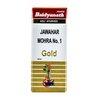 Baidyanath Jawahar Mohra No.1 with Gold, 10 tablet(s) Baidyanath Jawahar Mohra No.1 with Gold, 10 tablet(s)