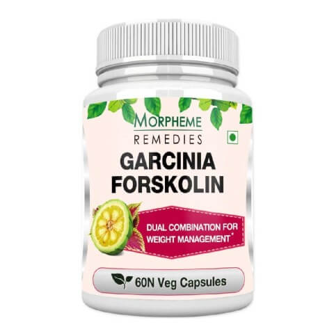 Morpheme Remedies Garcinia Forskolin (500 mg), 60 veggie capsule(s) Unflavoured Morpheme Remedies Garcinia Forskolin (500 mg), 60 veggie capsule(s) Unflavoured