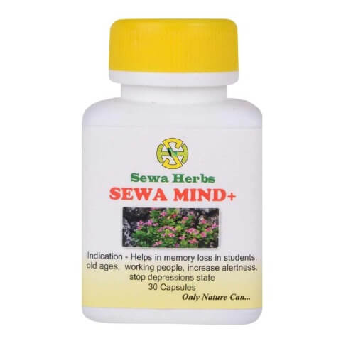 Sewa Herbs Mind+, 60 capsules Sewa Herbs Mind+, 60 capsules