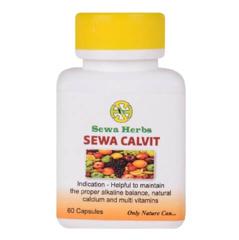 Sewa Herbs Calvit, 60 capsules Sewa Herbs Calvit, 60 capsules