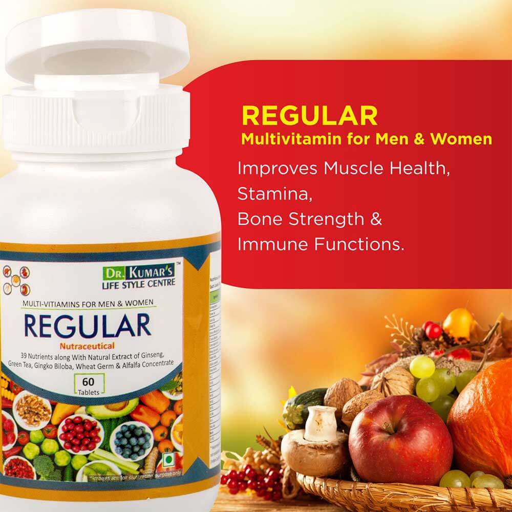 4 - Dr. Kumar's Lifestyle Centre Regular,  60 tablet(s)  Unflavoured 