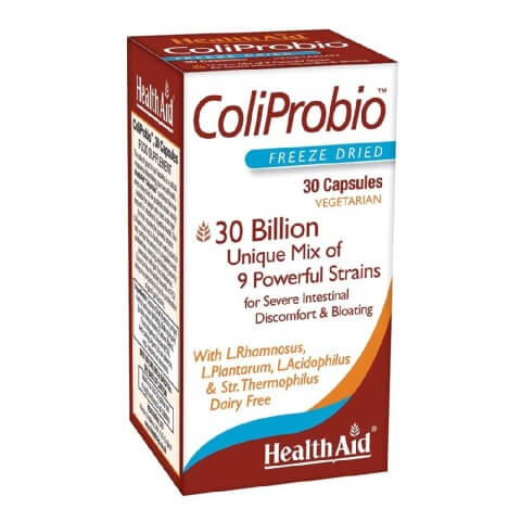 HealthAid ColiProbio, 30 capsules HealthAid ColiProbio, 30 capsules