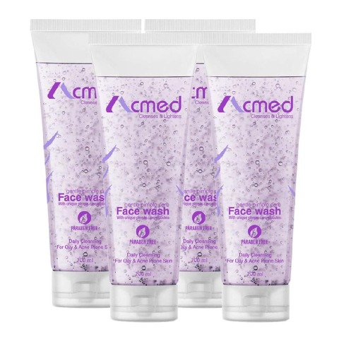 1 - Acmed Pimple Care Face Wash,  4 Piece(s)/Pack  for Oily & Acne Prone Skin 