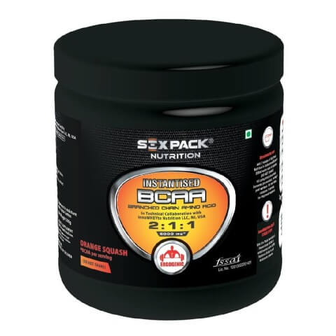 Six Pack Nutrition Instantised BCAA 2:1:1, 0.66 lb Orange Squash Six Pack Nutrition Instantised BCAA 2:1:1, 0.66 lb Orange Squash