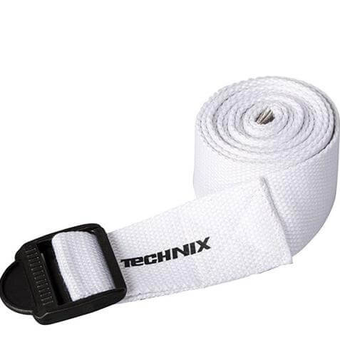 Technix Yoga Strap, White Standard Technix Yoga Strap, White Standard