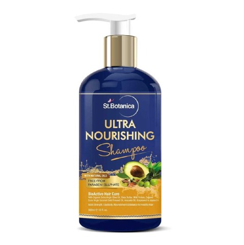 1 - St.Botanica Ultra Nourishing Shampoo,  300 ml  No Sulphate, No Parabens, No Silicon 