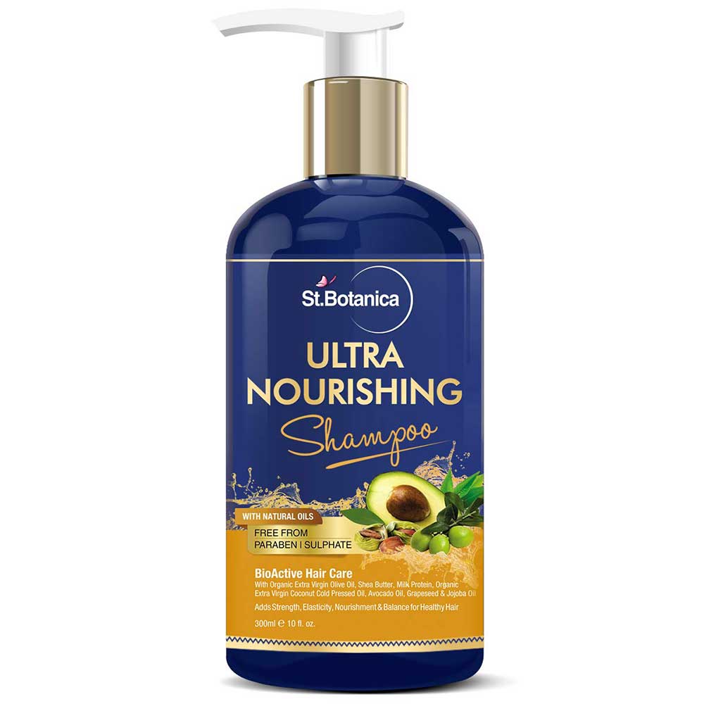 1 - St.Botanica Ultra Nourishing Shampoo,  300 ml  No Sulphate, No Parabens, No Silicon 