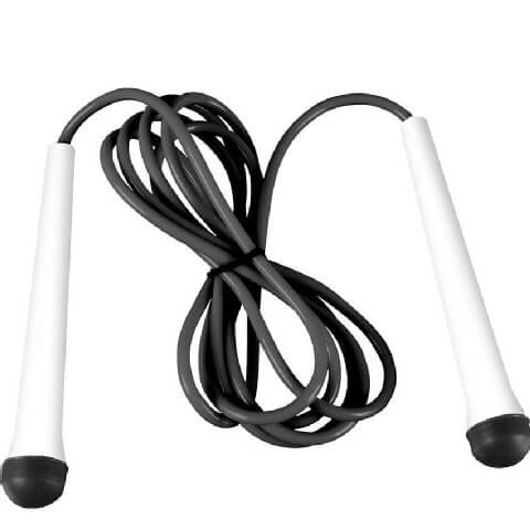 B Fit USA Jump Rope (3002), White & Black B Fit USA Jump Rope (3002), White & Black