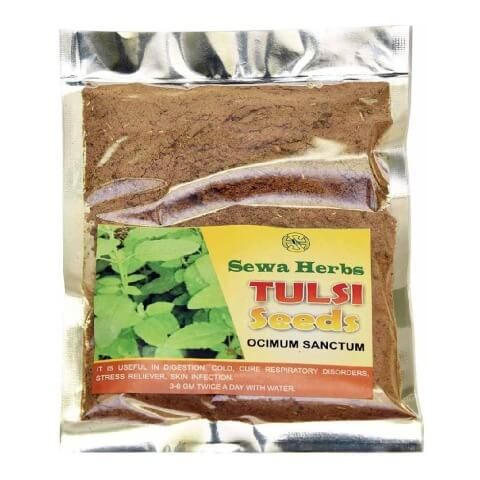 Sewa Herbs Tulsi Seeds, 100 g Sewa Herbs Tulsi Seeds, 100 g