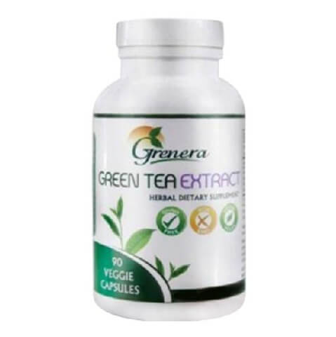 Grenera Green Tea Extract, 90 veggie capsule(s) Unflavoured Grenera Green Tea Extract, 90 veggie capsule(s) Unflavoured