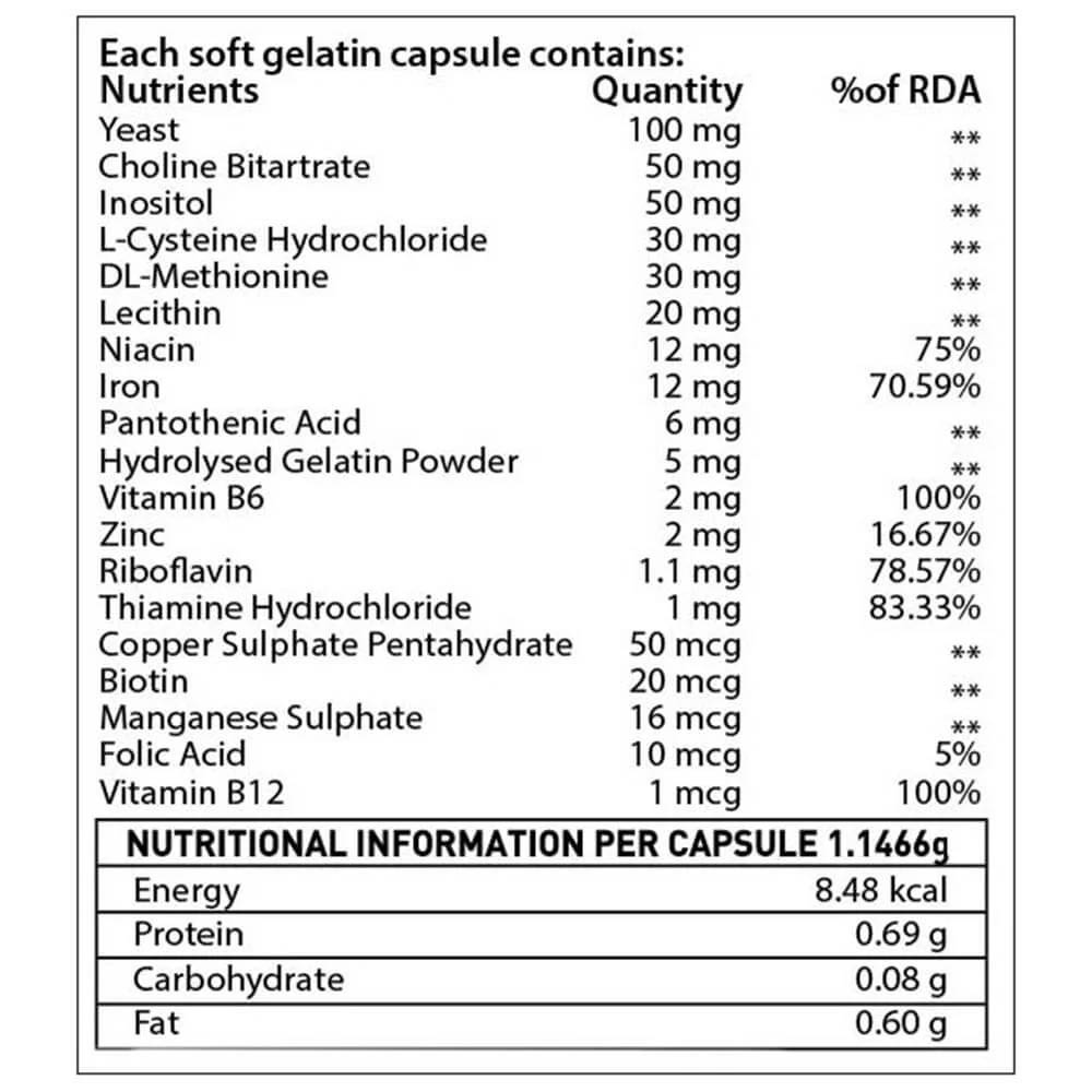 6 - HealthViva Hair with Biotin OP,  90 capsules  Unflavoured 