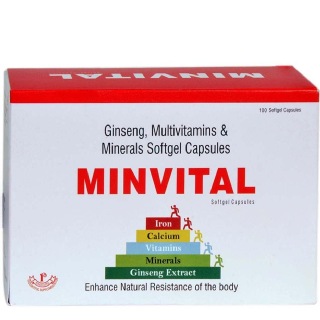 Radicura Minvital, 100 softgels