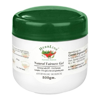 Herbline Natural Fairness Gel, 500 g Fair and Glowing Skin