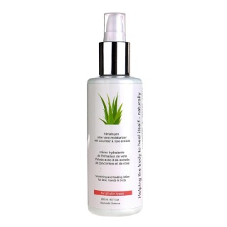 Herbline Aloevera Moisturising Lotion, 200 ml for All Skin Types