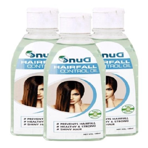 SnuG Hair Fall Control Oil - Pack of 3, 100 ml All Hair Type SnuG Hair Fall Control Oil - Pack of 3, 100 ml All Hair Type