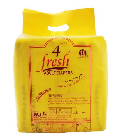 4 Fresh Adult Diapers