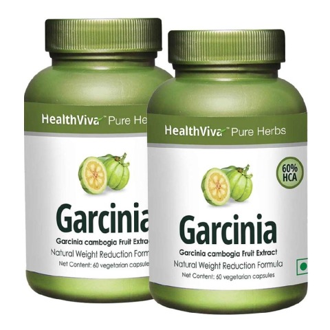 HealthViva Pure Herbs Garcinia - Pack of 2 HealthViva Pure Herbs Garcinia - Pack of 2