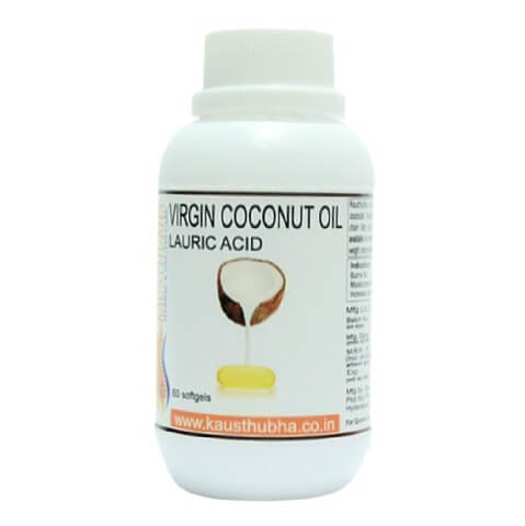 Kausthubha Virgin Coconut Oil, 60 softgels Kausthubha Virgin Coconut Oil, 60 softgels