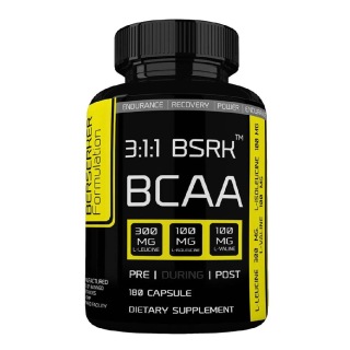 Berserker 3:1:1 BCAA, 180 capsules Unflavoured