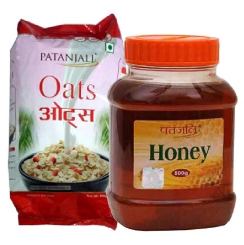 Patanjali Oats + Pure Honey Combo Patanjali Oats + Pure Honey Combo