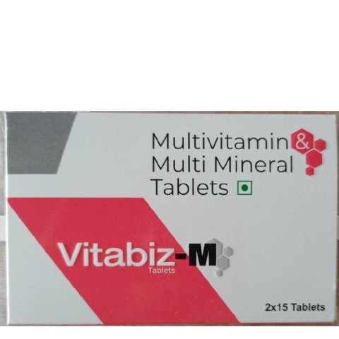 1 - Vitabiz M Tablets,  30 tablet(s)  Unflavoured 