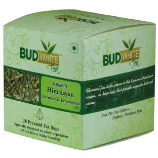Budwhite Himalayan Chamomile-Lemongrass Tea, Natural 20 Piece(s)/Pack
