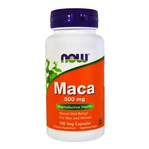 Now Maca (500 mg), 100 capsules Now Maca (500 mg), 100 capsules