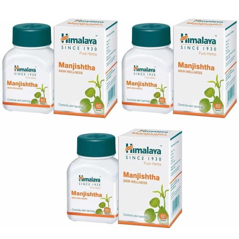 1 - Himalaya Manjishtha (Pack of 3),  60 tablet(s) 