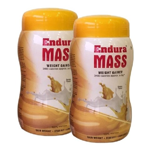 Endura Mass Pack of 2 Banana 1.1 lb Endura Mass Pack of 2 Banana 1.1 lb