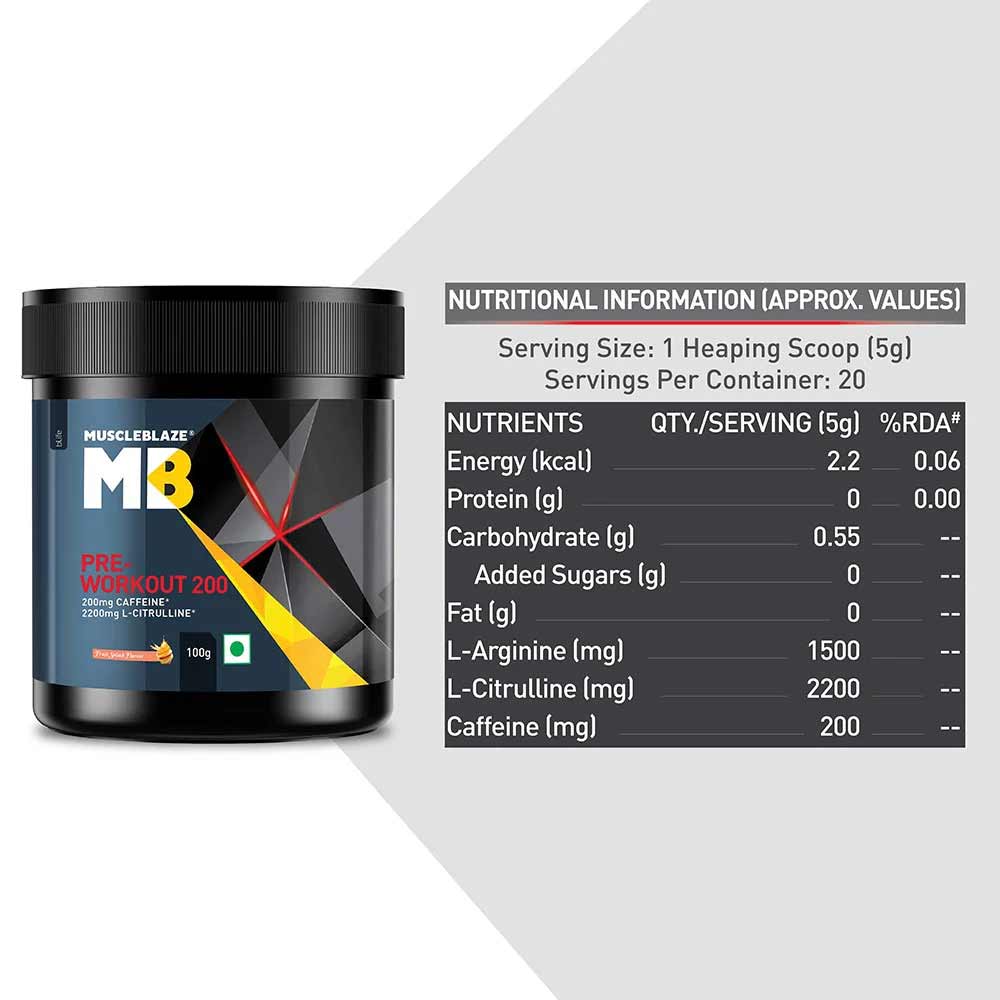 PRE Workout 200 OP at Best Price in India