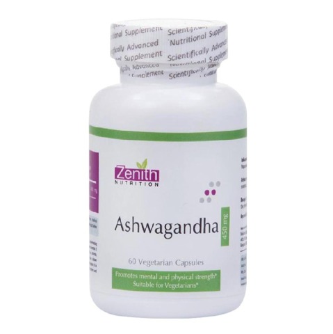 Zenith Nutrition Ashwagandha (450mg), 60 capsules Zenith Nutrition Ashwagandha (450mg), 60 capsules