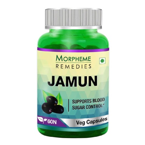 Morpheme Remedies Jamun 500mg, 60 veggie capsule(s) Morpheme Remedies Jamun 500mg, 60 veggie capsule(s)
