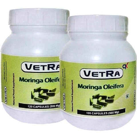 Vetra Moringa Oliefera - Pack of 2 120 capsules Vetra Moringa Oliefera - Pack of 2 120 capsules
