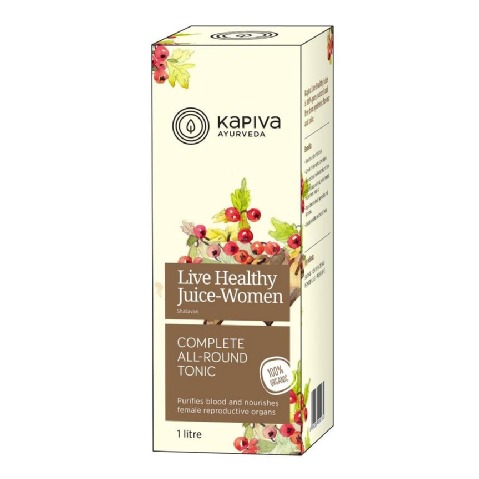 Kapiva Live Healthy Juice - Women, Natural 1 L Kapiva Live Healthy Juice - Women, Natural 1 L