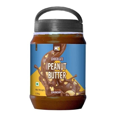 7 - MuscleBlaze Chocolate Peanut Butter,  2.5 kg  Crunchy 