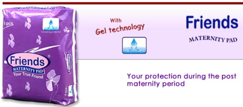 Friends Maternity Pads