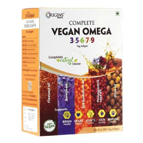Complete Vegan Omega 3-5-6-7-9 at Best Price in India | Healthkart.com