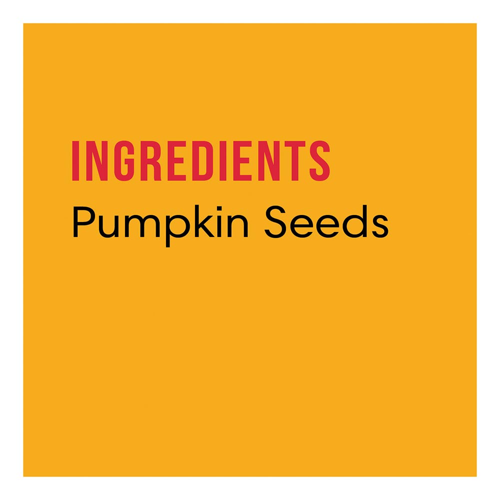 ingredients - Lo! Foods Roasted Pumpkin Seeds,  Unflavoured  250 g 