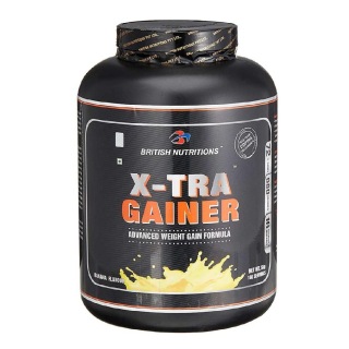 British Nutritions X-Tra Gainer, 11 lb Banana