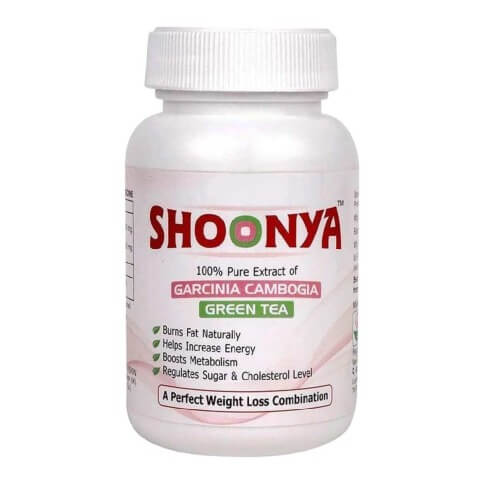 Shoonya Garcinia Cambogia & Green Tea, 60 capsules Shoonya Garcinia Cambogia & Green Tea, 60 capsules