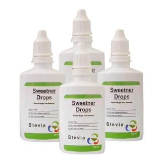 Healthfarm Stevia Sweetner Drops (Pack of 4), 50 ml
