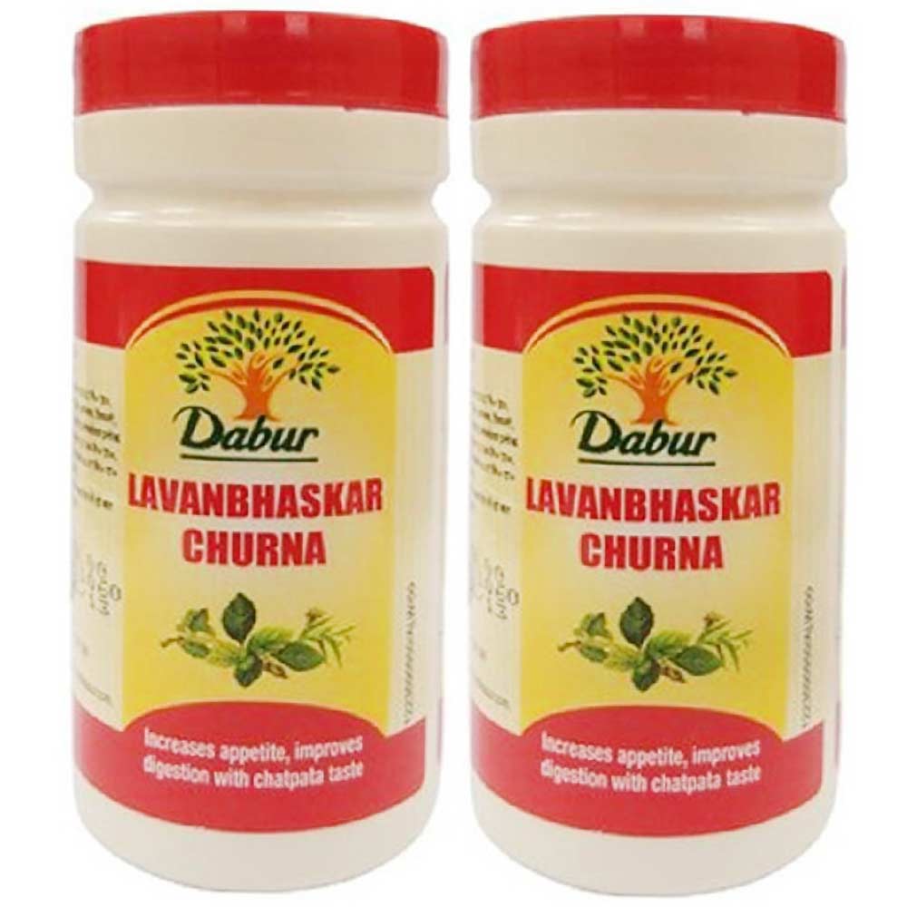 Dabur Lavan Bhaskar Churna,  500 g  - Pack of 2