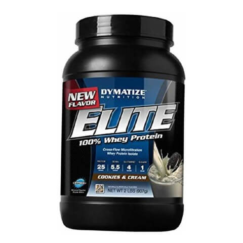 Dymatize Elite 100% Whey Protein, 2 lb Cookies & Cream Dymatize Elite 100% Whey Protein, 2 lb Cookies & Cream