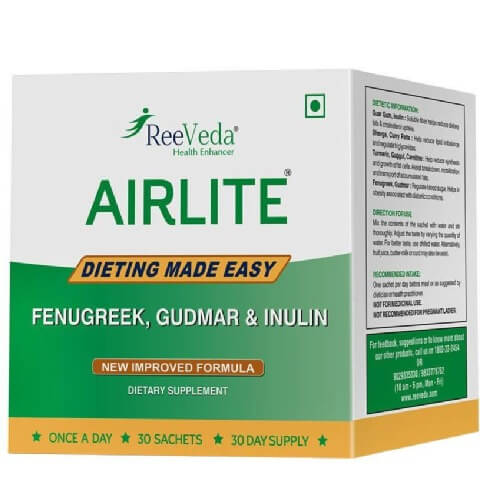 ReeVeda AirLite,  30 sachets/pack  Unflavoured 