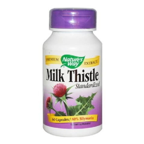 Nature's Way Milk Thistle, 60 capsules