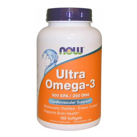 Now Ultra Omega-3, 180 softgels