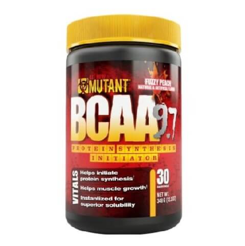 Mutant BCAA Powder, 0.76 lb Fuzzy Peach Mutant BCAA Powder, 0.76 lb Fuzzy Peach